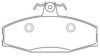 ASVA AKD-1039 Brake Pad Set, disc brake